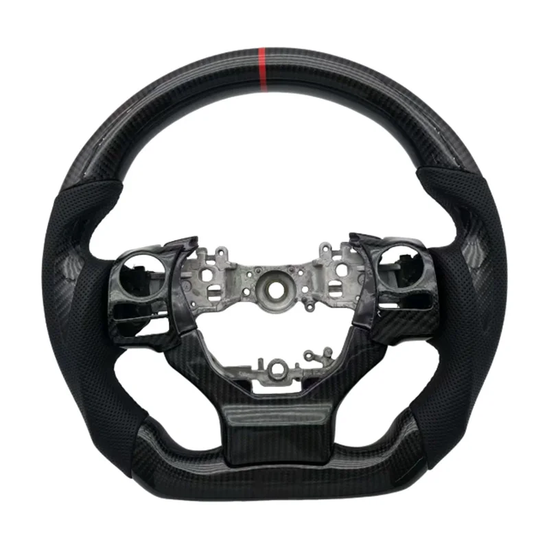 

Лидер продаж, гарантия качества, перфорированный кожаный руль из углеродного волокна для Lexus ES IS, автомобильный руль