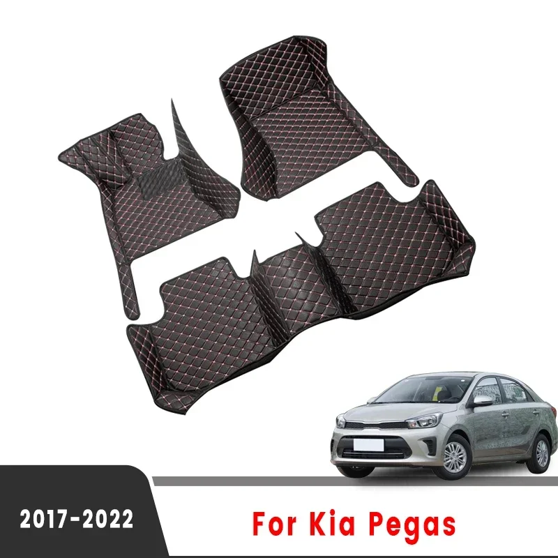 

Trunk Carpets For Kia Soluto Pegas 2024 2023 2022 2021 2020 2019 2018 2017 Car Floor Mats Auto Foot Pads Accessories Interior