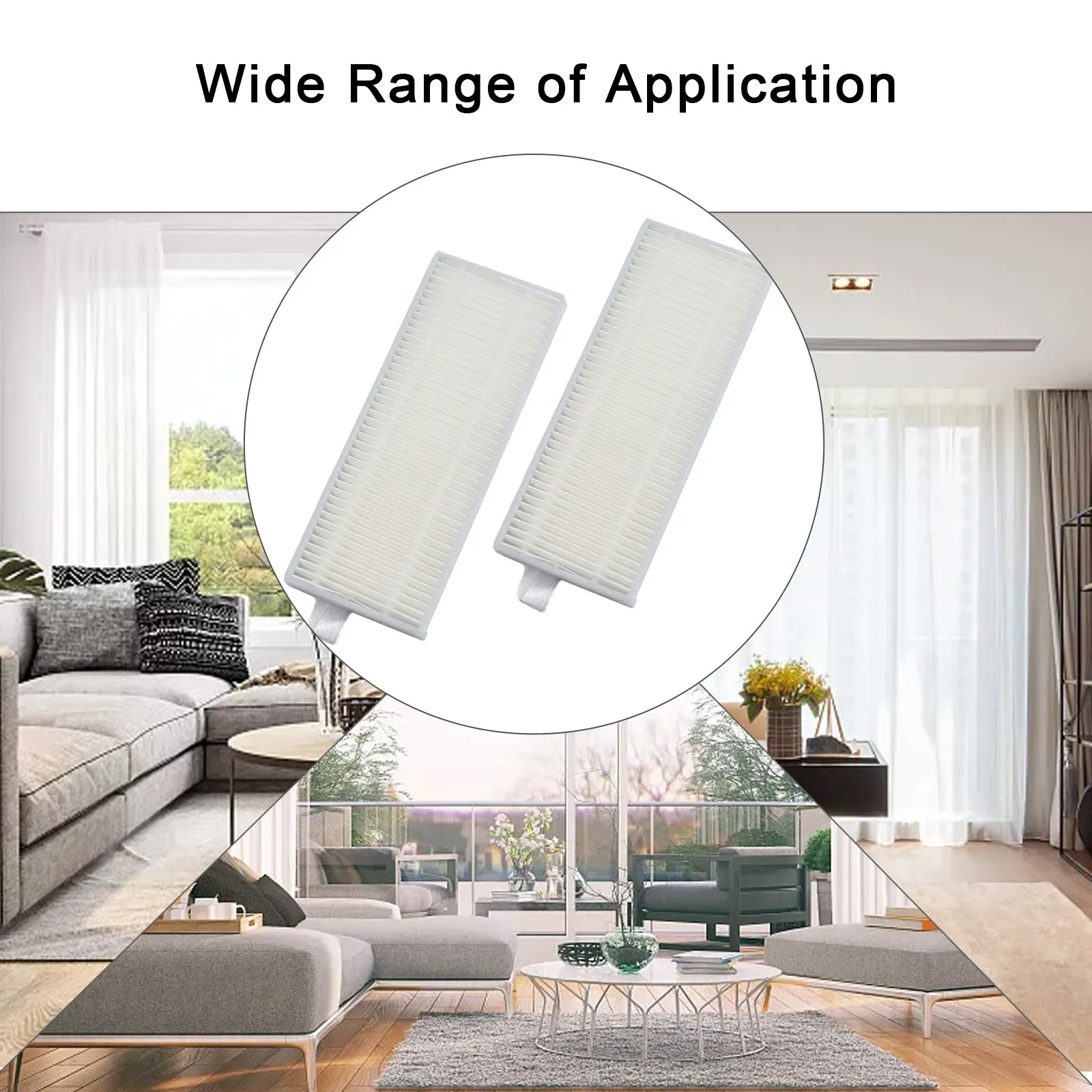Hassle Maintenance Robot Vacuum Cleaner Accessory Easy To Install Replacement Filters Enjoy Continuous Cleanliness In Stock