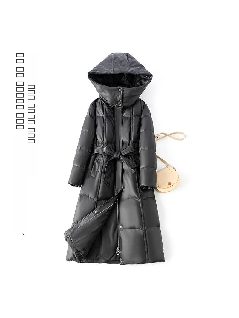 Real Leather eepskin Coat Women's Mid-Length 2025 New Sle Haifeng Fur Jaet Thiened Slim Fit Jaet with Zipper