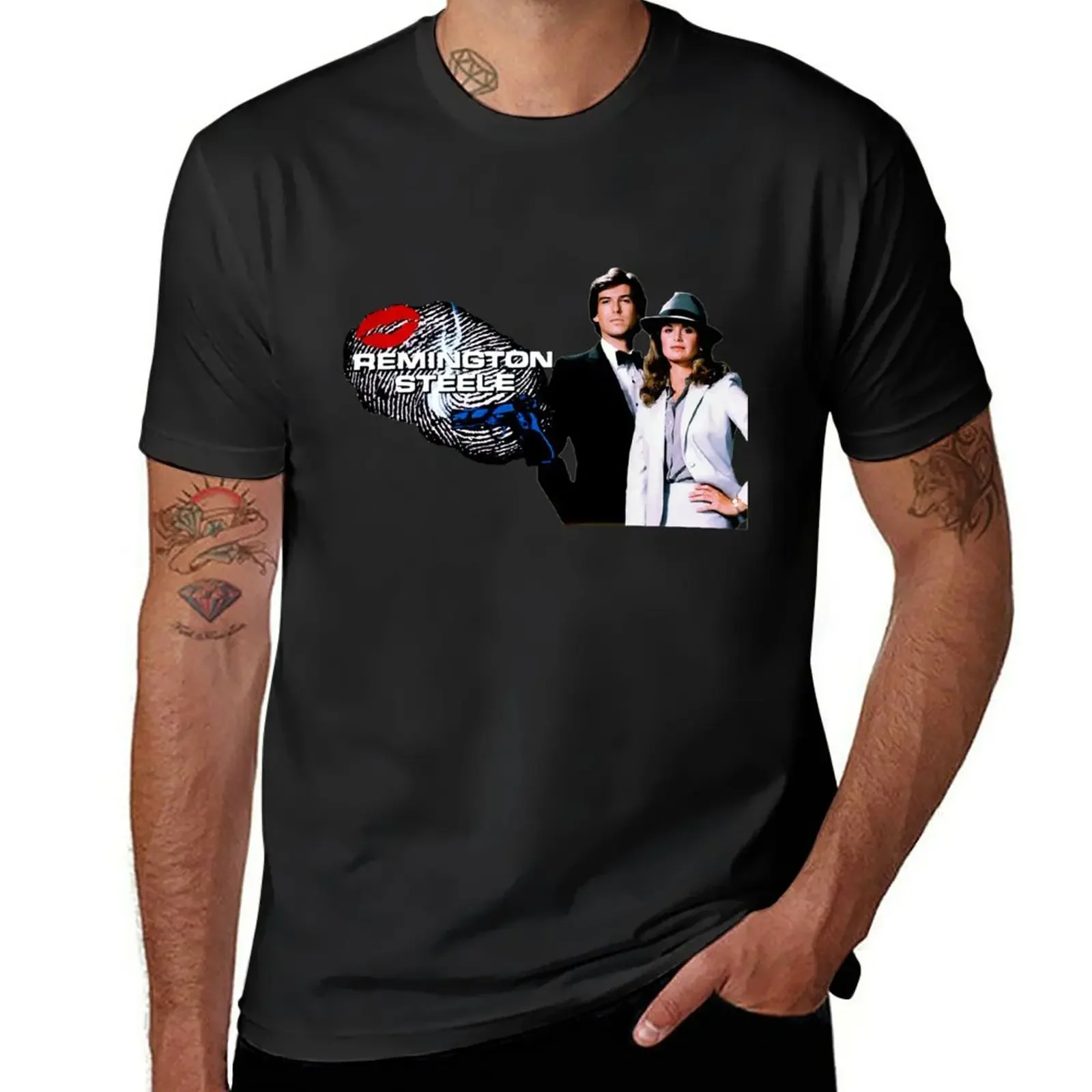 Remington Steele Retro Throwback 80s Tribute T-Shirt for a boy sublime Men's t-shirt