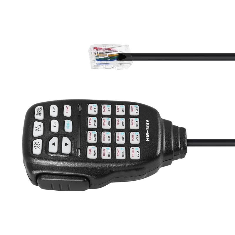 HM-133 Mic Speaker Handheld Shoulder Mic For Icom Radio IC-207H IC-880H IC-2820H IC-E282 HM-133 RJ-45 IC-2725E IC-2800H IC-2820H