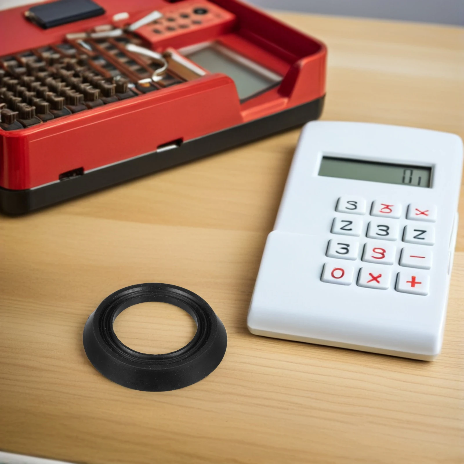 

2Pcs Urinal Seal Ring Sturdy Rubber Gasket Leakproof Drain Flange for Toilet Material Easy Installation Universal Fit