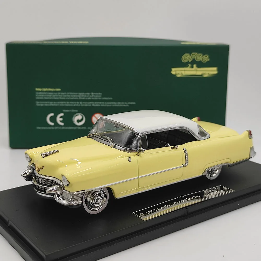 

Diecast GFCC 1/43 Scale 1955 Cadillac Divi Car Model Collectible Toy Gift Souvenir Display Ornament