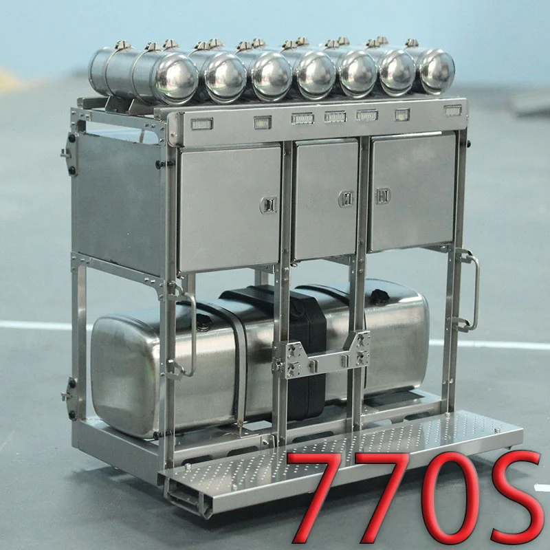 

Металлическая стойка для моделирования оборудования в масштабе 1:14, аксессуары для обновления грузовика Tamiya RC SCANIA 770S 6x4 56368 56371 56379