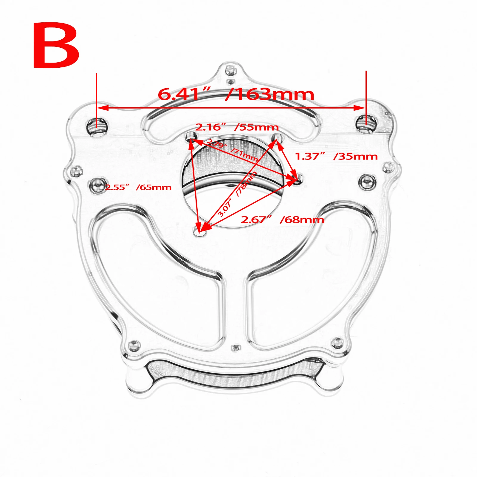 Motorcycle Turbine Spike Air Cleaner Air Intake Filter System Kit For Harley Sportster Dyna V-Rod Softail Fat Boy Touring FLHR