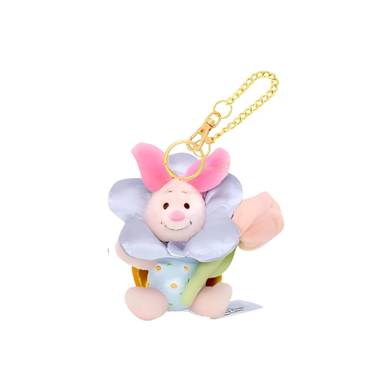 Disney Piglet 2024 Summer Bear, Winnie Key Ring Dolls Plush Charm Height 11cm 400060392709