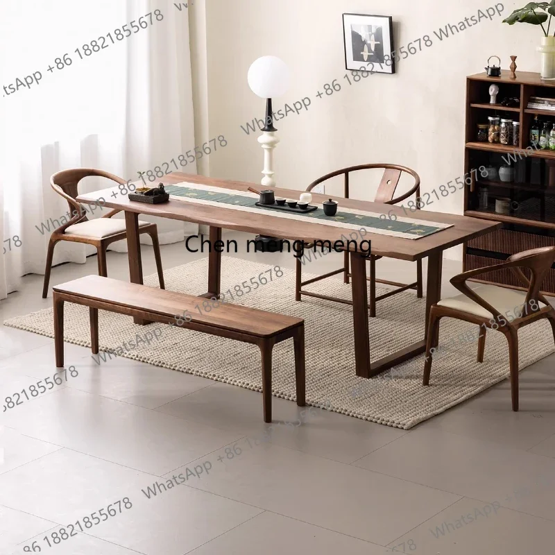 

zE5556Modern Center Dining Table Living Room Makeup Extending Dining Table Conference Study Mesas De Comedor Commercial Furnitur