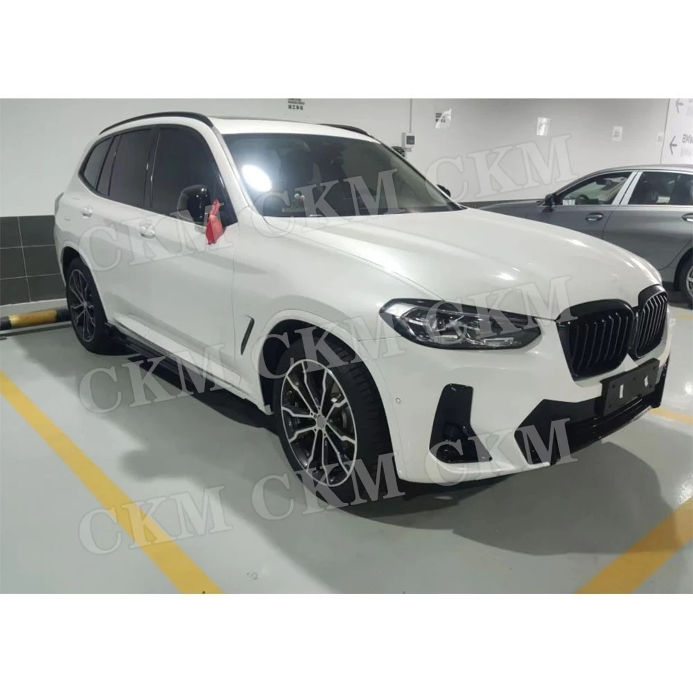 Carbon Fiber Side Skirts Aprons Spoiler for BMW X3 X4 G01 G02 2018-2023 Door Bumper Lip Guard Car Styling Body Kits Accessories