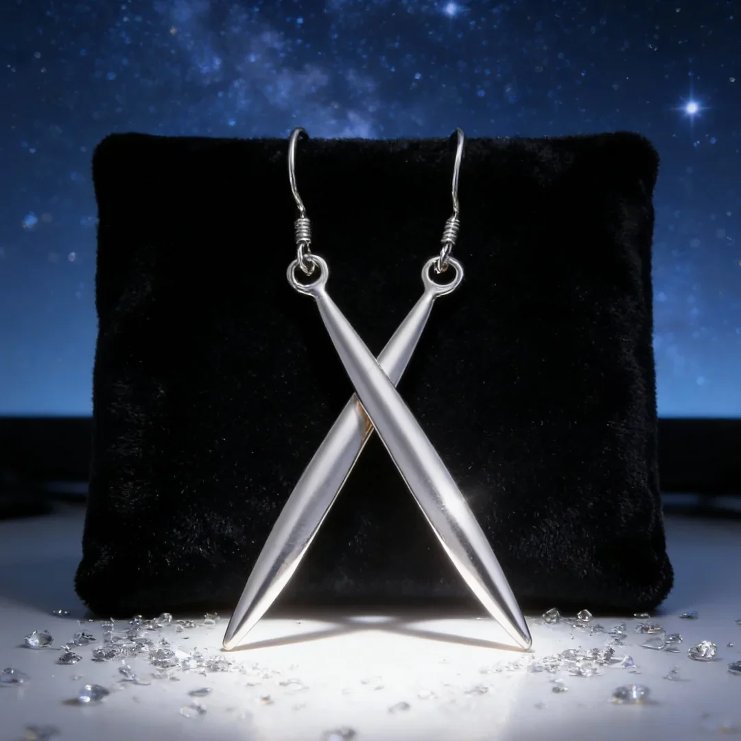 Hot high quality 925 Sterling Silver Earrings for Women fashion Street all-match Jewelry student party Best friend Holiday gift