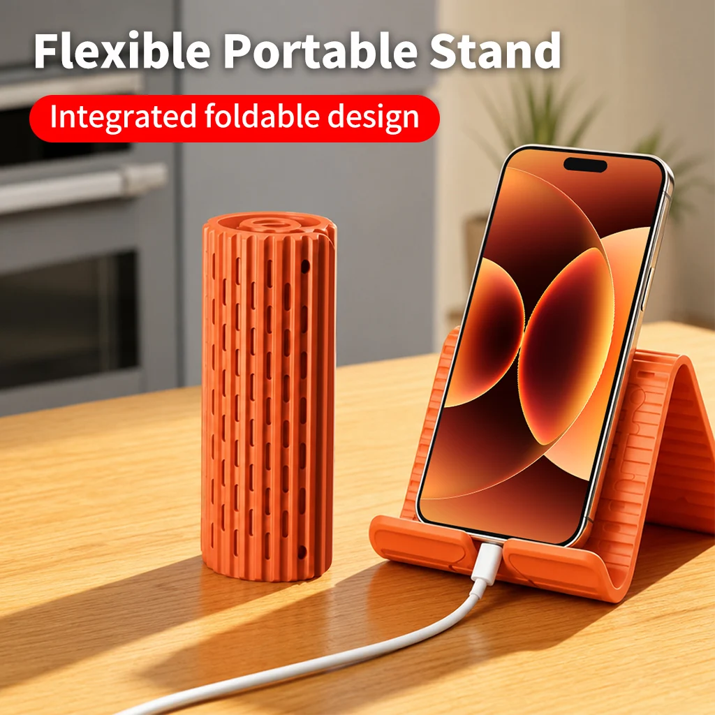Suporte de silicone dobrável para celular VUUV, suporte portátil ajustável para tablets e smartphones