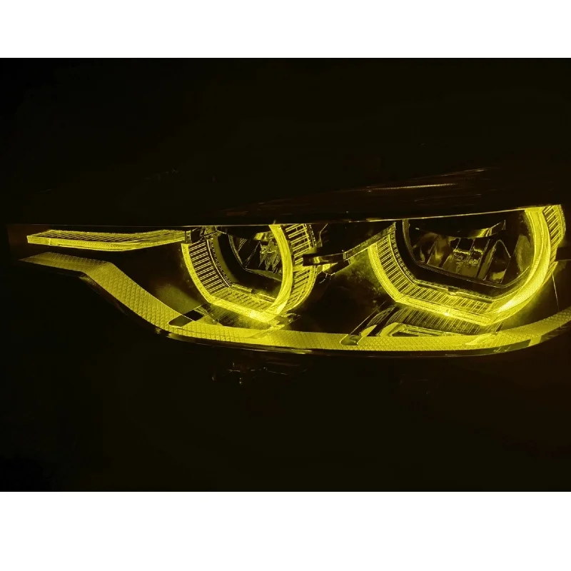 BMW イエローエンジェルアイズ DRL コントロールモジュールユニット 7419615 3 シリーズ F30 F31 LED ヘッドライト 2016-2018