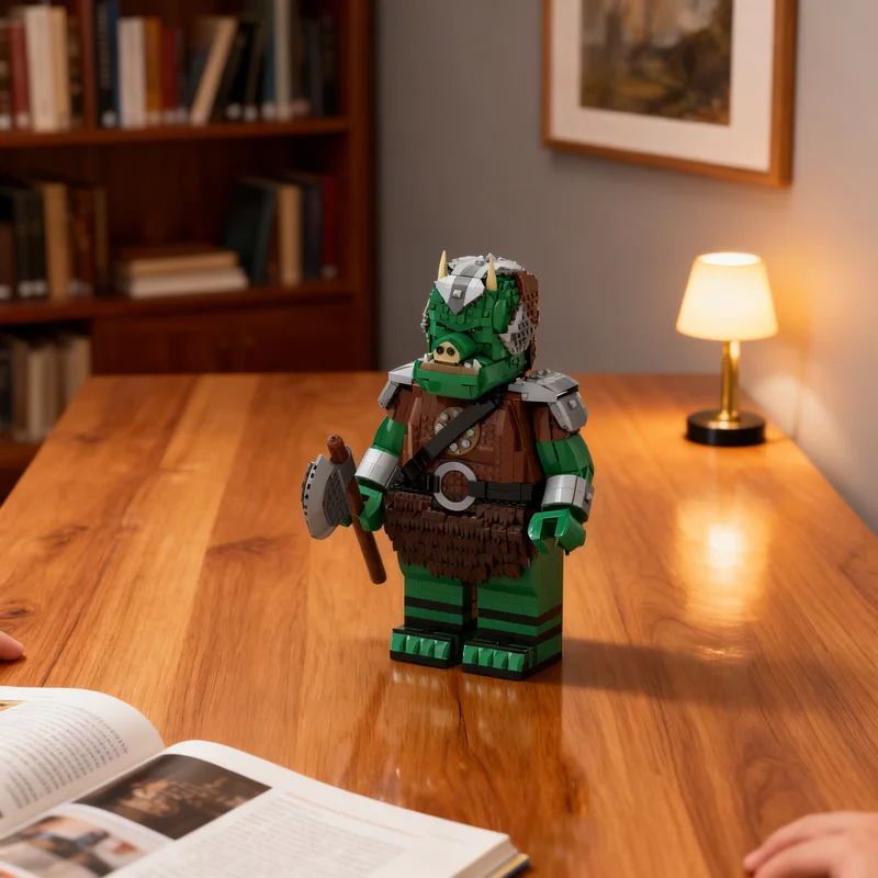 

3111 деталей MOC: Мега-фигурка Гаморреанского Стража, модель звездной битвы, конструктор, креативный подарок, коллекционный декор, премиум-класс для детей