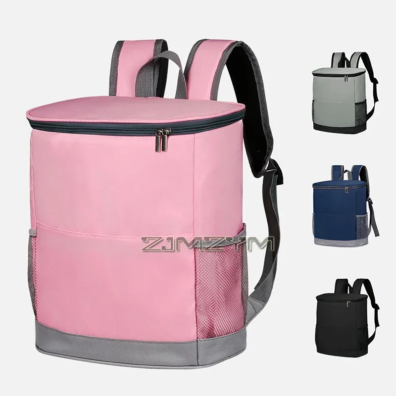 Outdoor Backpack Thermal Bag Multifunctional Insulated And Refrigerated Leak-proof Backpack Portable Lunch Bags