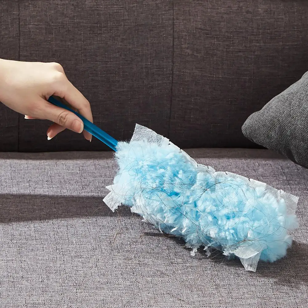 Household Duster Disposable Electrostatic Absorbent Fiber Duster Furniture Car Duster Microfiber Dusting Brush Cleaning Tools