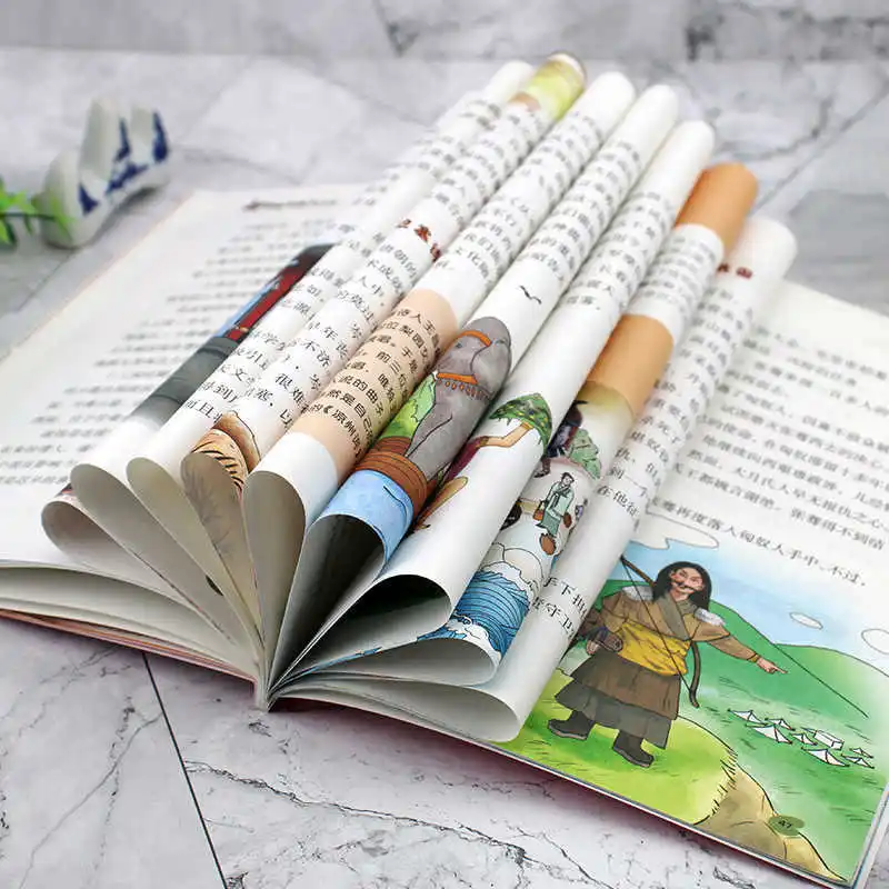 China on The Silk Road, Comic Storybooks, Extracurricular Reading Books for Elementary School Students, Grades 3, 4, 5, and 6