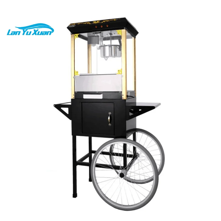 8 Ounces Electric Popcorn Machine With Cart