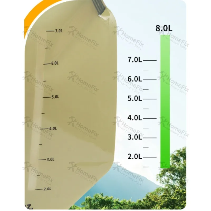 Large Capacity Portable Collapsible Water Storage Bag for Outdoor Camping Hiking Emergency Use
