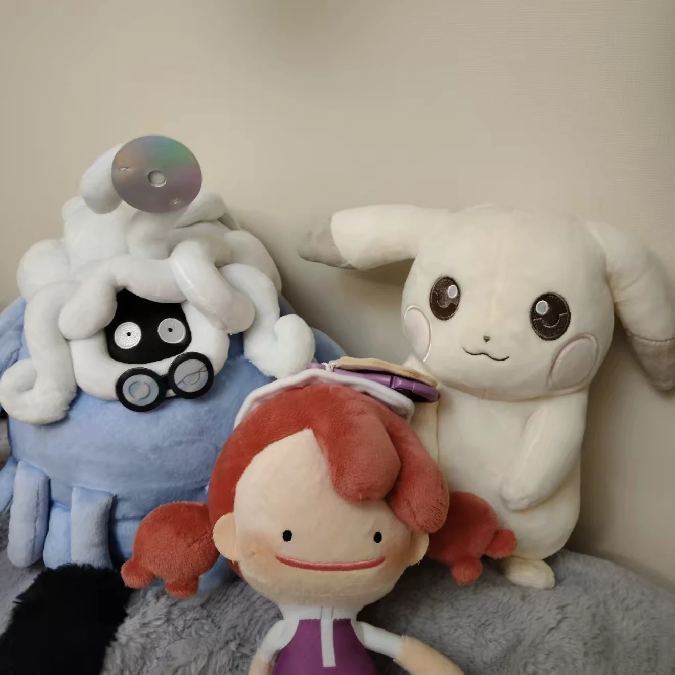 

Pokémon Genuine Pokopia Plush Keychain Toy Cute Soft Stuffed Decoration Ditto Snorlax Pikachu Tangrowth Gift For Adult