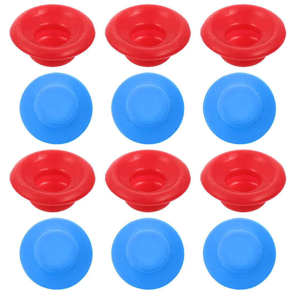 12Pcs Bottle Seal Ring Plastic Gasket Leak-Proof Swing Lock Design Long-Lasting Freshness Stopper Replacement for Bottles