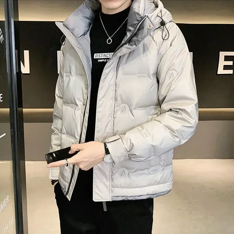 Thick Warm Winter Down Coat for Men New In Korean Reviews Many Fast Delvery Work Hoodie Jacket Man Harajuku Luxury Designer Cold