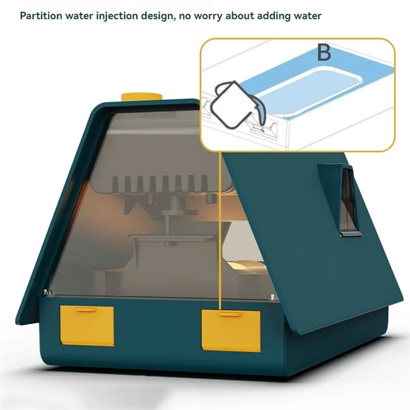 

Small House Chicken And Duck Household Small Fully Intelligent Hatching And Hatching Integrated Incubator-B51B