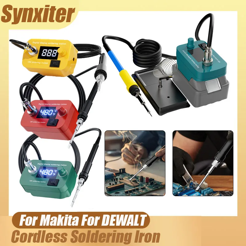 

Cordless Soldering lron For Makita For DEWALT For Milwaukee For Bosch 18V Battery Electronic Welding Kit Repair Power Tool