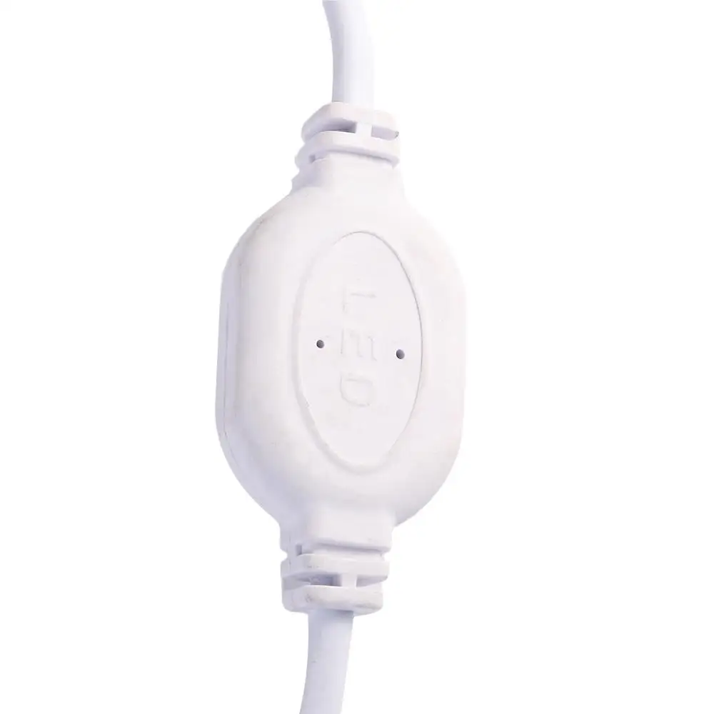 Hot 5050 EU 2 Pin Plug AC220V US Luci Illuminazione a LED Striscia LED Barra luminosa a striscia LED