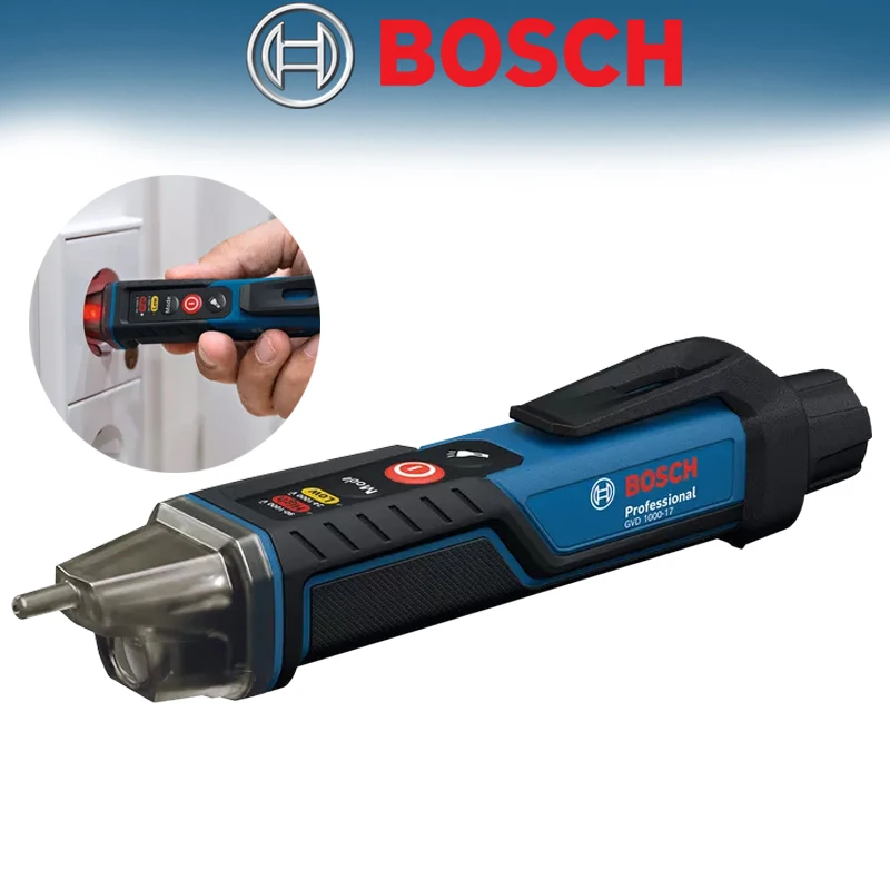 

BOSCH GVD1000-17 Professional Non-contact Voltage Tester Rugged IP67 Rating Waterproof Dustproof Power Tool