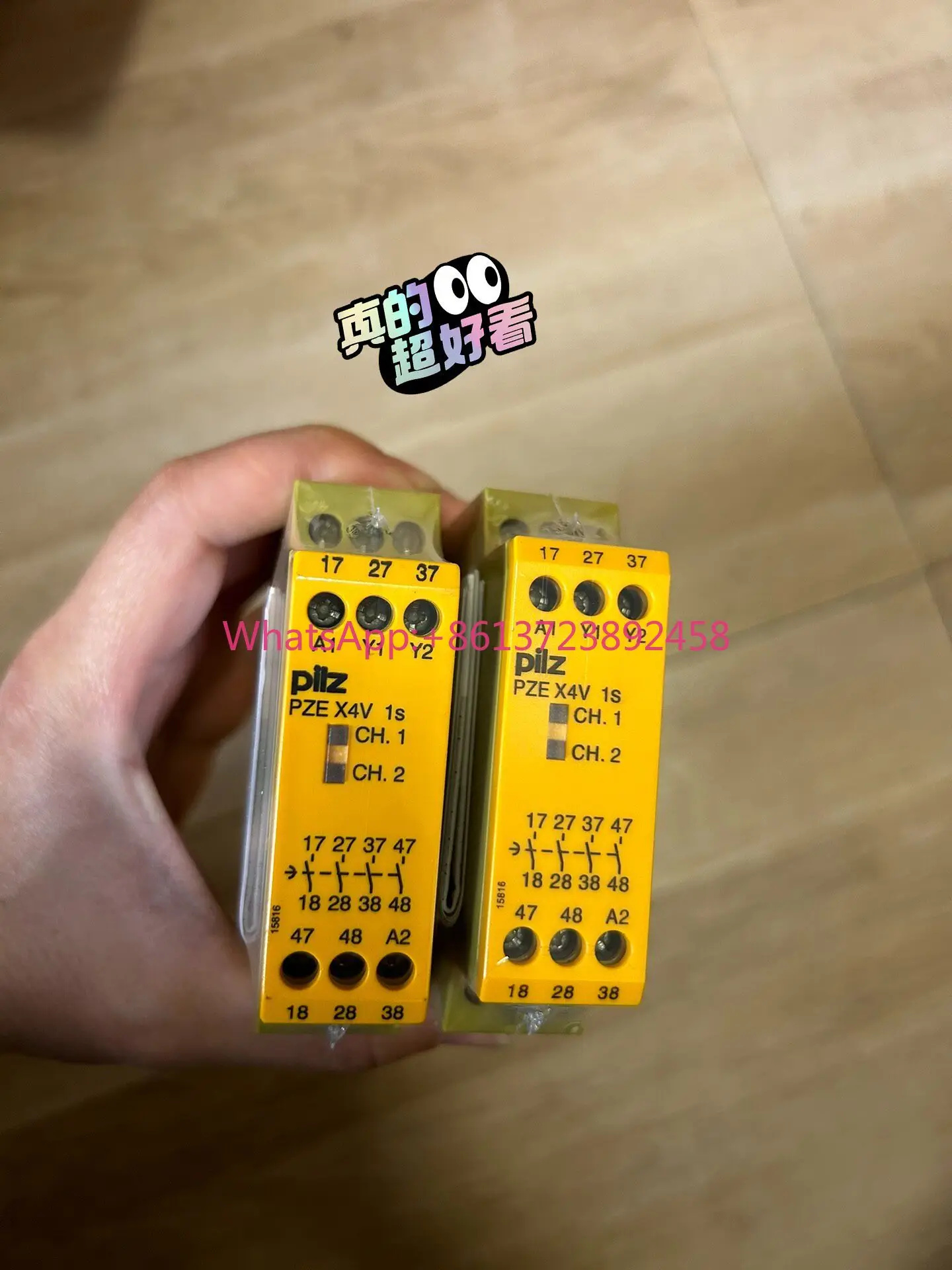 Pilz safety relay X4V 1S 774581 in Stock