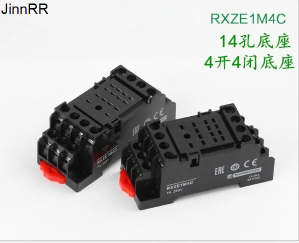 

Высококачественное промежуточное релейное основание rxze1m2c rxze1m4c с реле rxm4lb 10 шт.