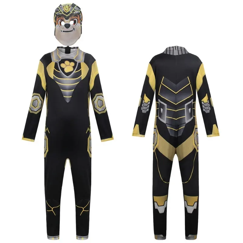 Monos infantiles para niños, disfraz de perro patrulla, disfraces de Halloween, mascota, perro Chase, fiesta de Carnaval, ropa de juego de rol para chico