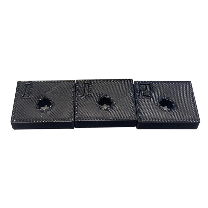 1Set Motor Gear/Aandrijfas Uitlijning Plaat voor Tamiya 4WD Auto Model 3D Gedrukt Tand Richting Uitlijning gids Hulpgereedschap