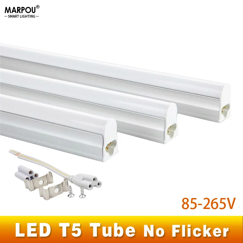 LED T5 Tube Lights 6W/10W AC220V Warm White Cold White Indoor Lighting for Home Lighting LED Bar Light Commercial Lamp Garage