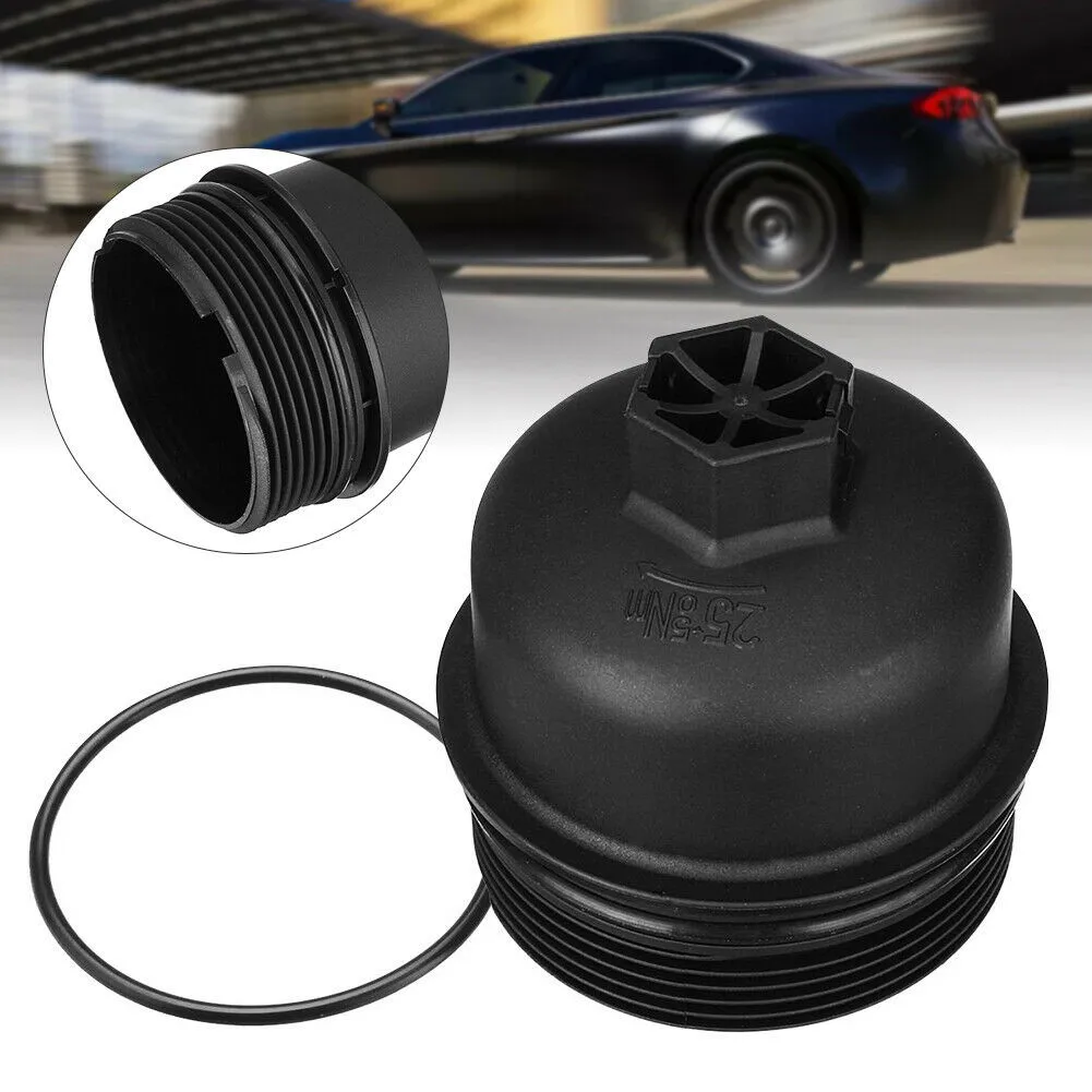 FOR FORD Car Oil Filter Cover #3M5Q6737AA For Mondeo MK4 For Transit MK7 For Galaxy Car Oil Filter Lid Housing Top Cover