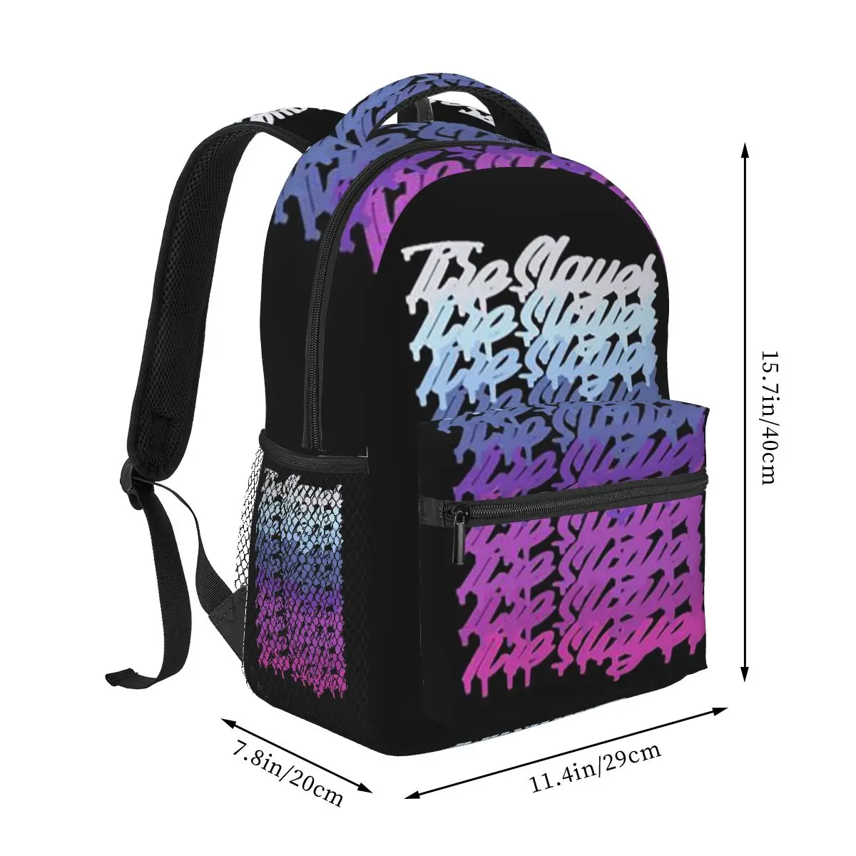 Ken Block 43 Design Letter Print Backpack Student Boys Girls BookBag Kids School Bag Laptop Shoulder Bags for Men Women
