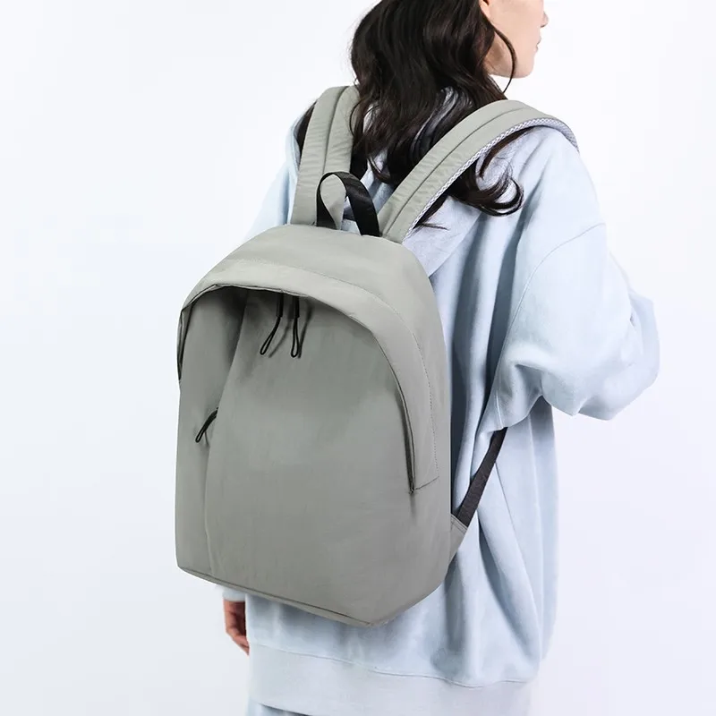 Oxford Solid Color Backpack Soft Simple Sewing Thread 2025 New Hot Sale Bags for Women Interior Compartment Casual Schoolbags