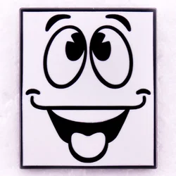 Robot Yes Man Enamel Pin RPG Game Inspired Badge Gamer Jewelry Gift