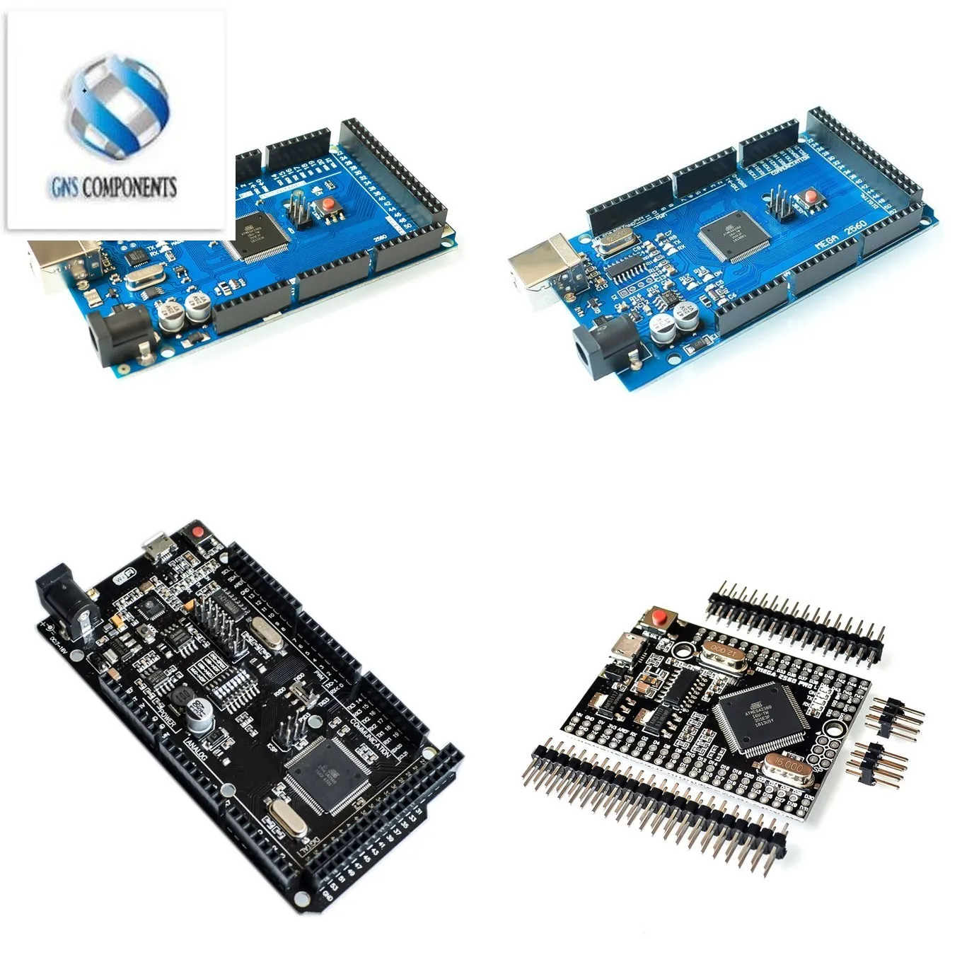 MEGA2560 MEGA 2560 R3 (ATmega2560-16AU CH340G) AVR USB Board Development Board MEGA2560 PRO For Arduino Expansion Board  DIY Kit