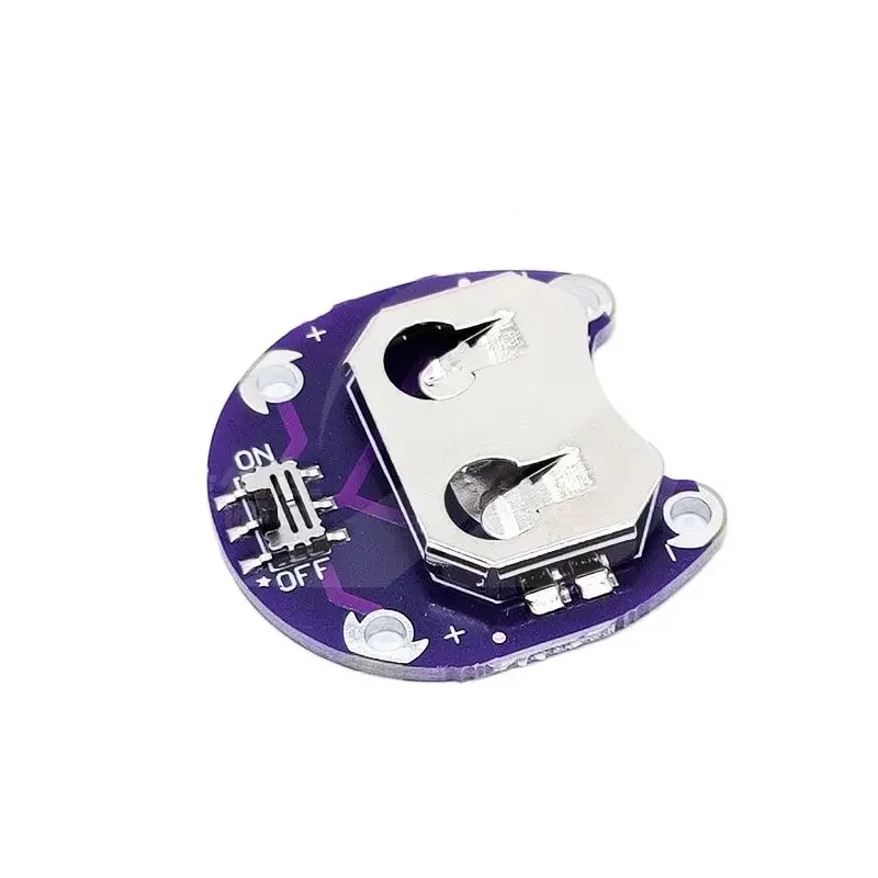 LilyPad-Coin Cell Battery Holder, Eletrônico, CR2032, Botão Módulo