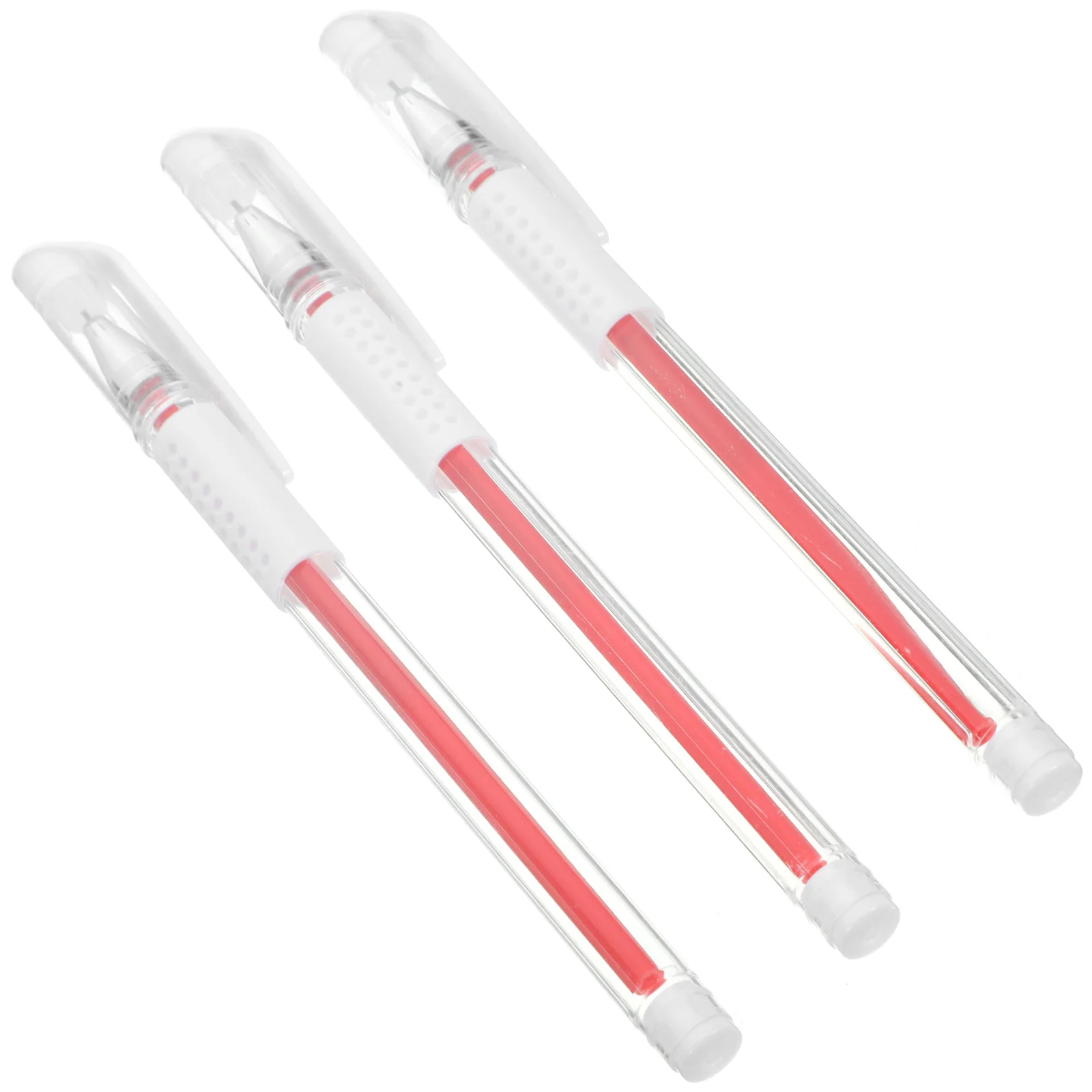 3 Pcs Tool Waterproof Beauty Spot-marking Pen Skin Marker 3pcs (red) Eyebrow Pencil Position Plastic Markers