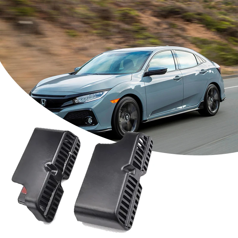 2x For Honda Civic 10th Gen FC FK 2016 2017 2018 2019 2020 2021 Car Air Outlet Cover Trim Protection Anti-Clogging Accessories