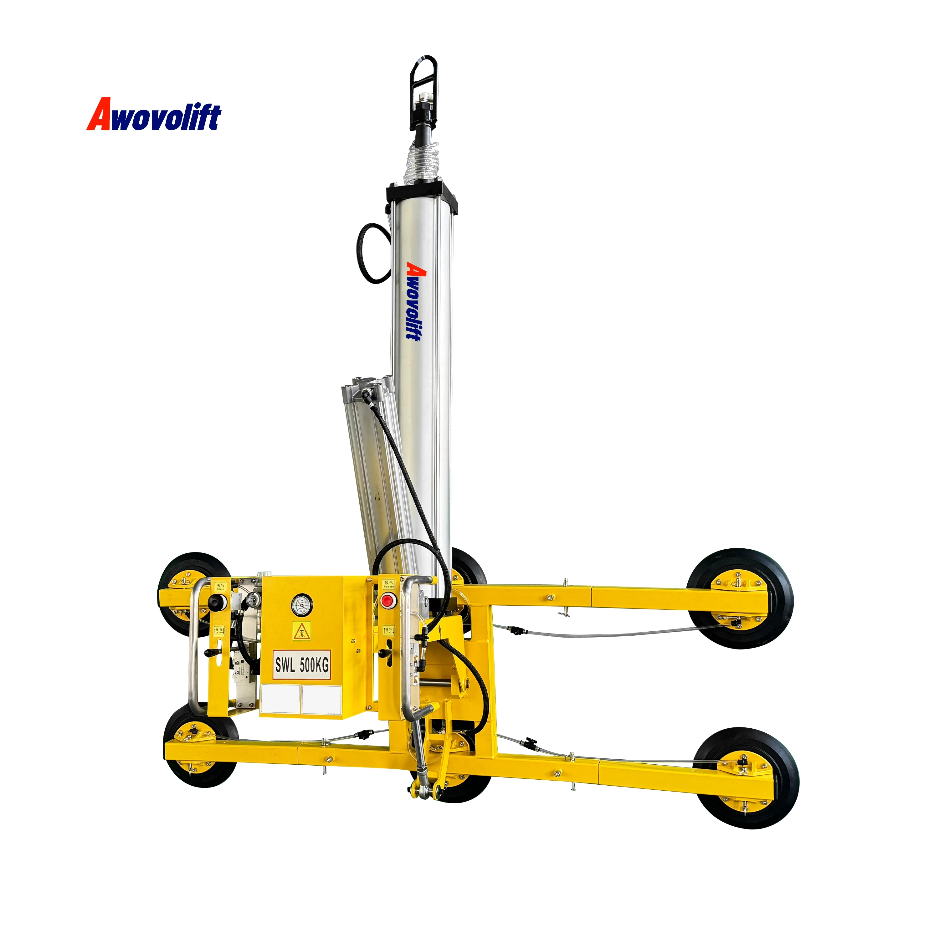 

Awovolift 500KG Pneumatic Glass Lifter Air Compressed Pneumatic Vacuum Plates Glass Moving Lifter Lifting Equipment For Glass