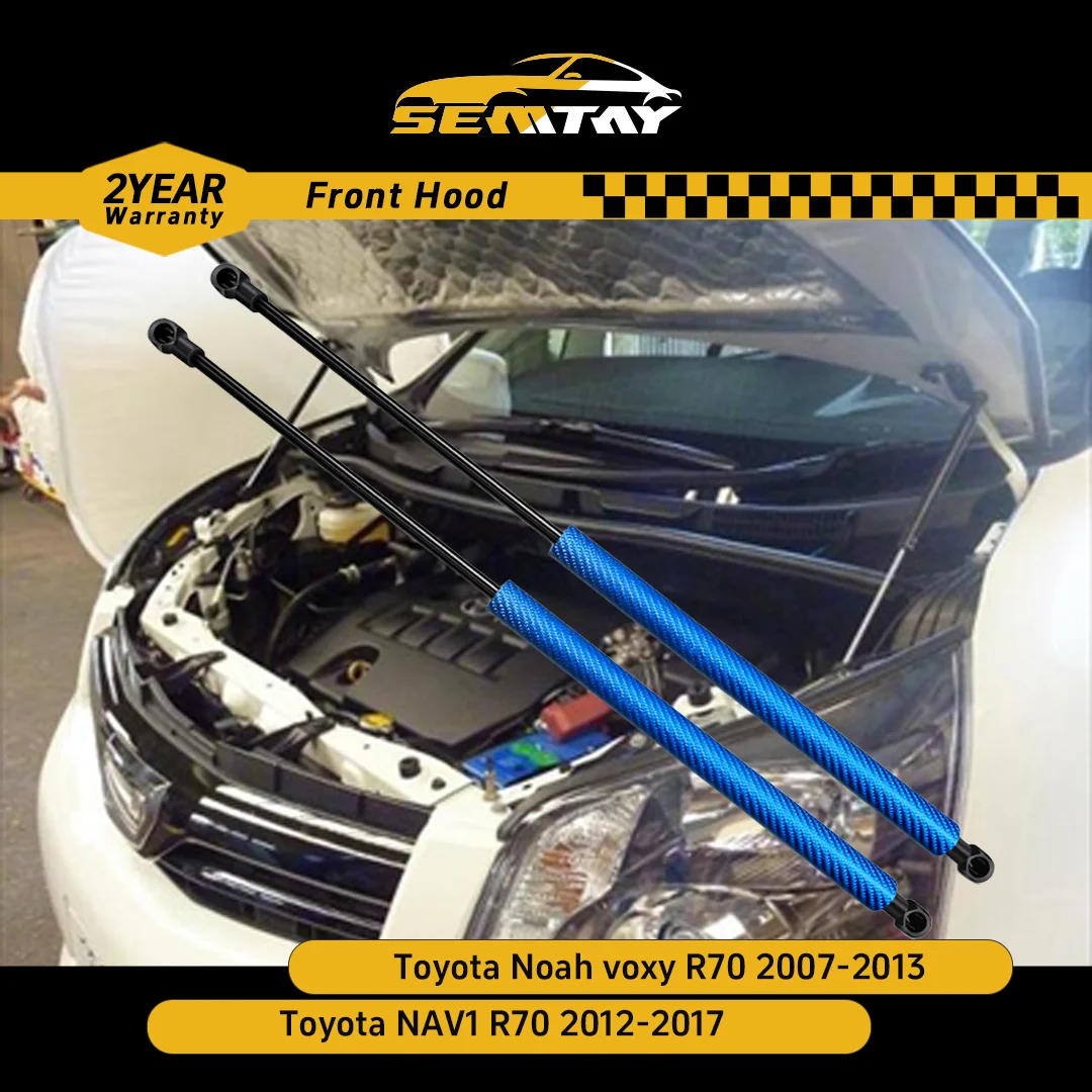 

SEMTAY Hood Struts for NAV1 R70 2012-2017 /Toyota Noah voxy R70 2007-2013 Bonnet Lift Support Shocks Dampers