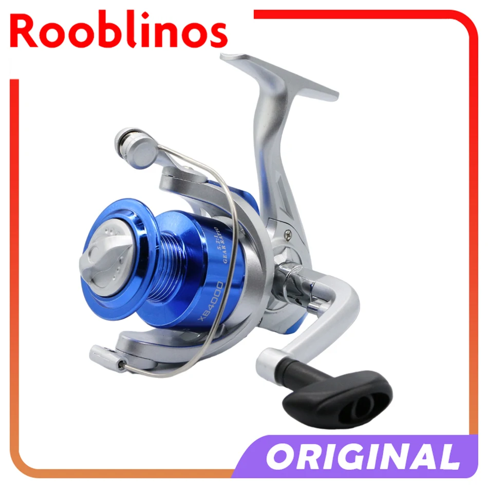 

XB Spinning Reels Saltwater Freshwater Fishing Reel Electroplating Spool Ultralight Metal Frame Smooth And Tough High Speed Fish