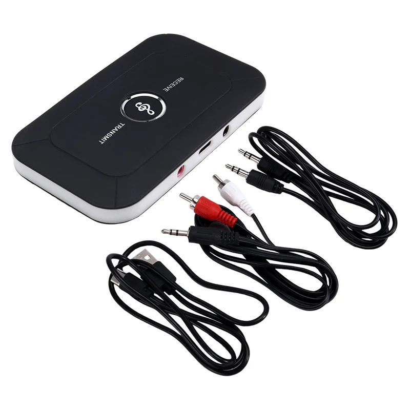 Penerima Audio Bluetooth 5.3 Efisien Stereo 3.5Mm AUX Jack USB Dongle Musik Adaptor Nirkabel untuk Headphone TV PC Mobil