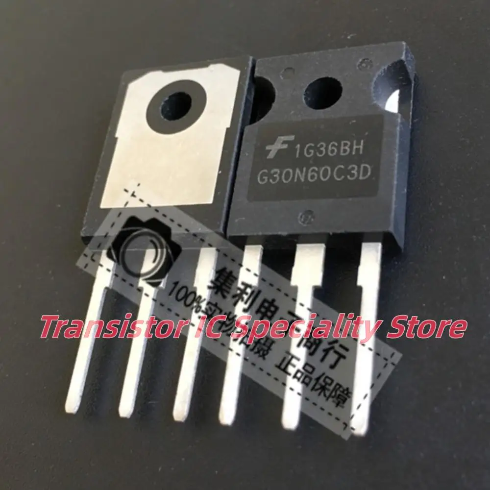 5PCS-10PCS  G30N60C3D HGTG30N60C3D  IGBT TO-247  Imported  Original  Best Quality