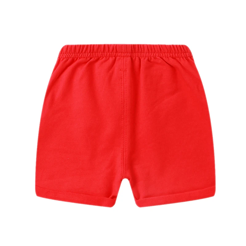 Toddler Boy Shorts Cotton Black Red Soft for Kids Sport 1 to 2 3 4 5 6 Years 2024 Baby Girl Short Pants Summer 9 12 18 24 Months