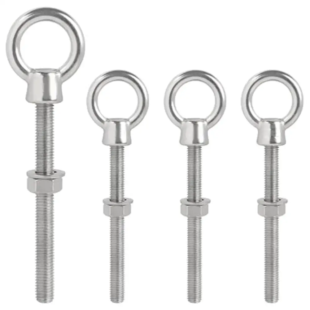 15*15*4CM Lifting Eye Bolts Rust-proof Heavy-duty Load Secure Connection Hoisting And Rigging For Standard Hardware