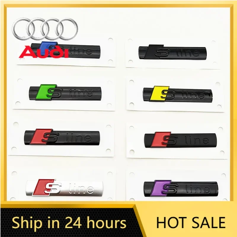 

Горячая новинка 2026: 3D-эмблема S-Line из АБС-пластика, наклейка на боковой порог автомобиля для Audi A1 A3 A4 A5 A6 A7 Q2 Q3 Q4 Q5 Q7 S3 S4 S5 TT Acc